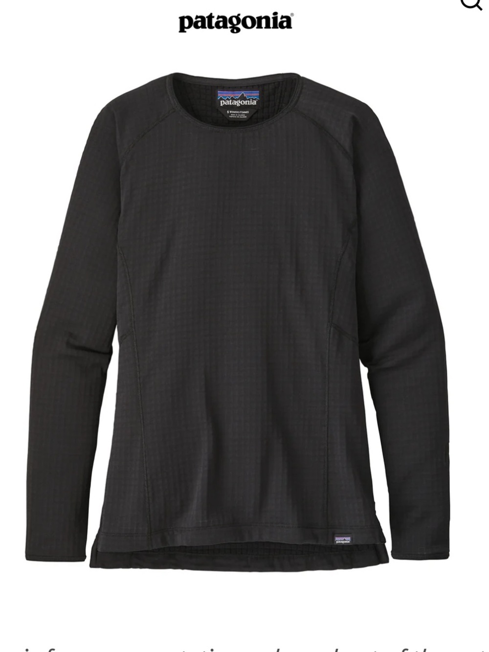 Patagonia Black womens Crewneck r1